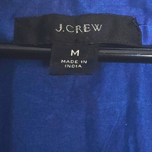 J. Crew Belted‎ Tunic Dress Festival Bohemian Midi/Maxi Length Medium Relaxed - Picture 2 of 12